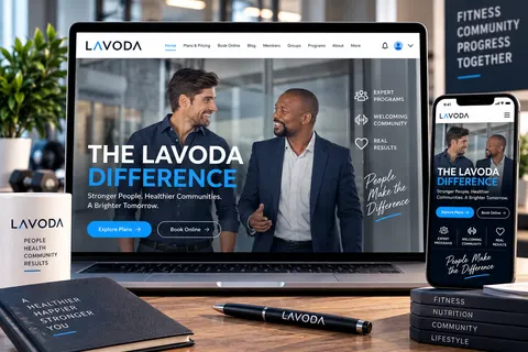 Lavoda website preview